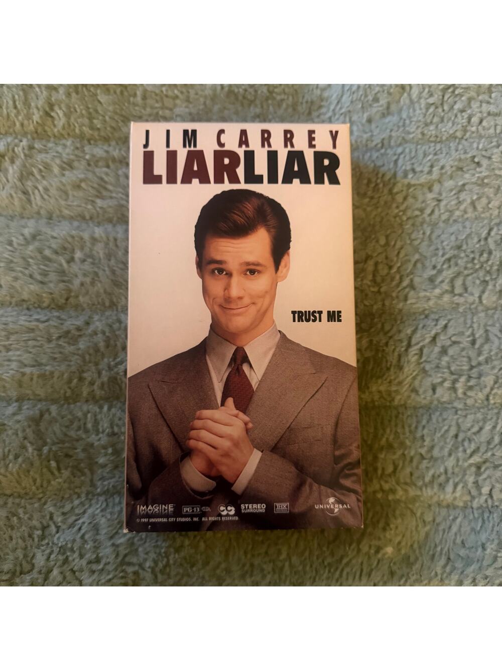 Liar Liar VHS (1997) Jim Carrey Classic 90s Comedy Vintage
